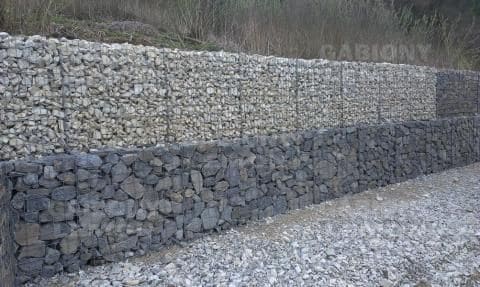 Gotowy mur gabionowy 12
