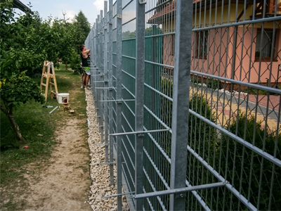 podsypka żwirowa jako fundament pod gabion Premium